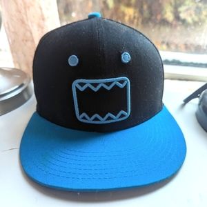 Blue Domo Snapback Hat